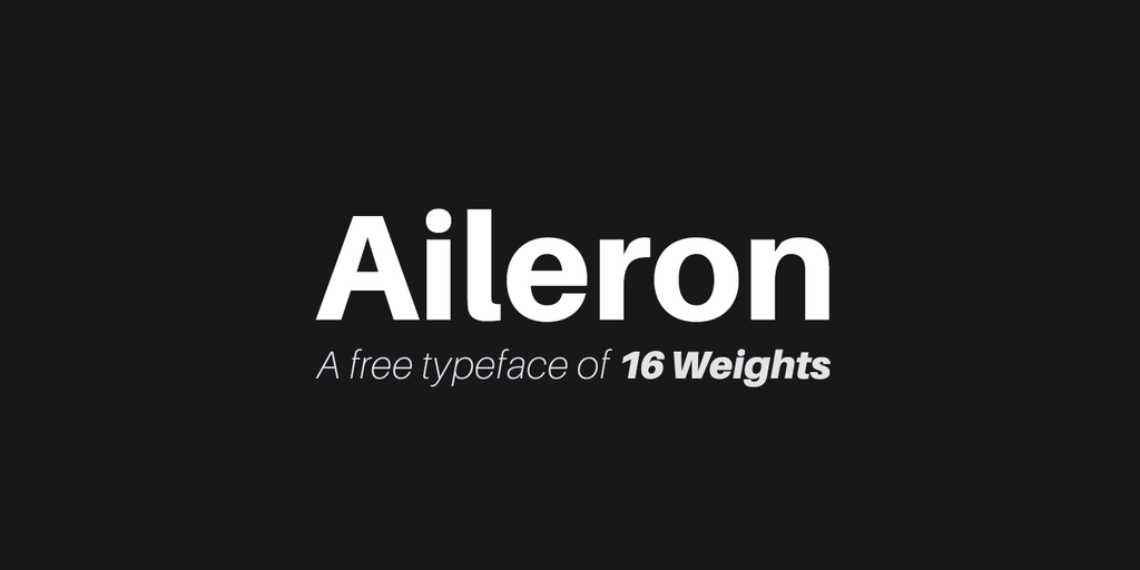 Aileron font download for mac download
